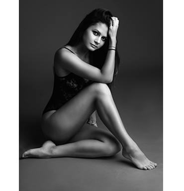black and white portrait retouching professional editing