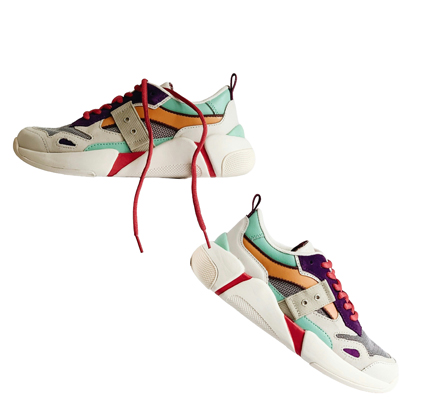 Advanced clipping path and shadow creation service for footwear product photography