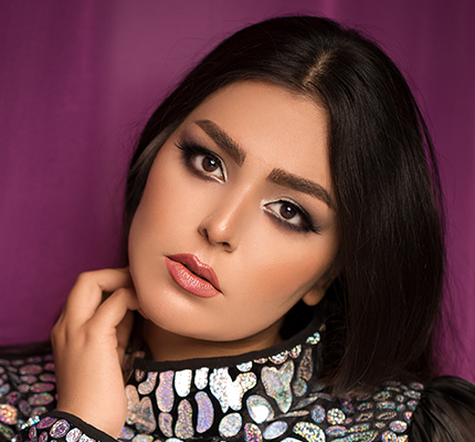Luxury portrait retouching and cinematic color grading service for fashion photography